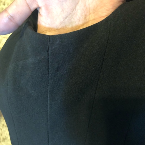 Calvin Klein Crew Neck Seamed Dress - Picture 7 of 7